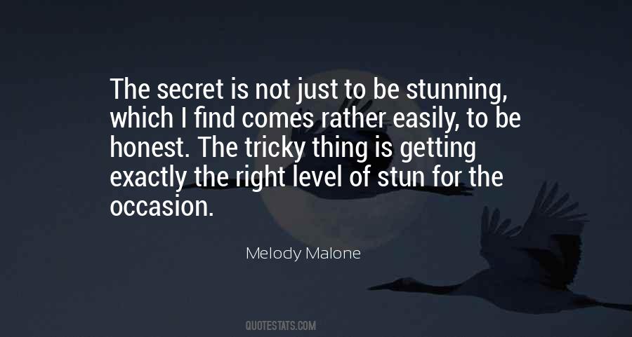 Melody Malone Quotes #1219467