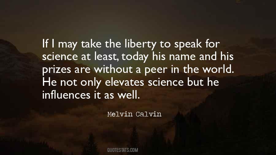 Melvin Calvin Quotes #1360707