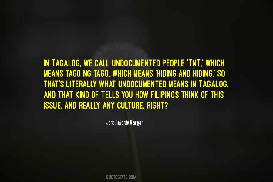 Quotes About Undocumented #800099