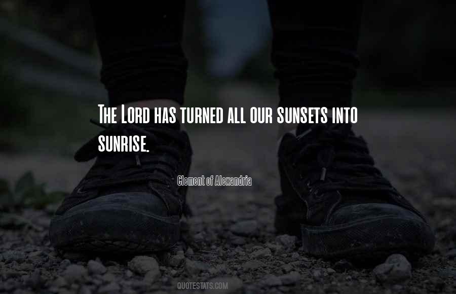 Quotes About Sunsets #574633