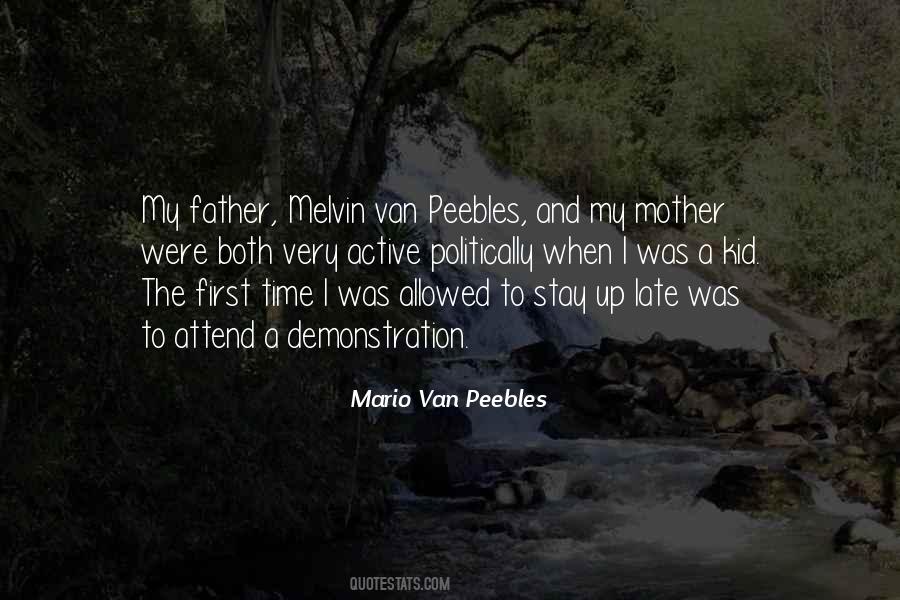 Melvin Van Peebles Quotes #1232213