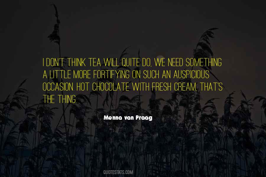 Menna Van Praag Quotes #1342462