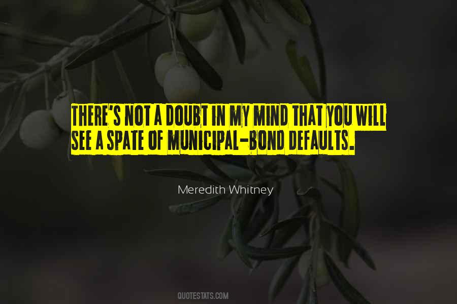 Meredith Whitney Quotes #654133