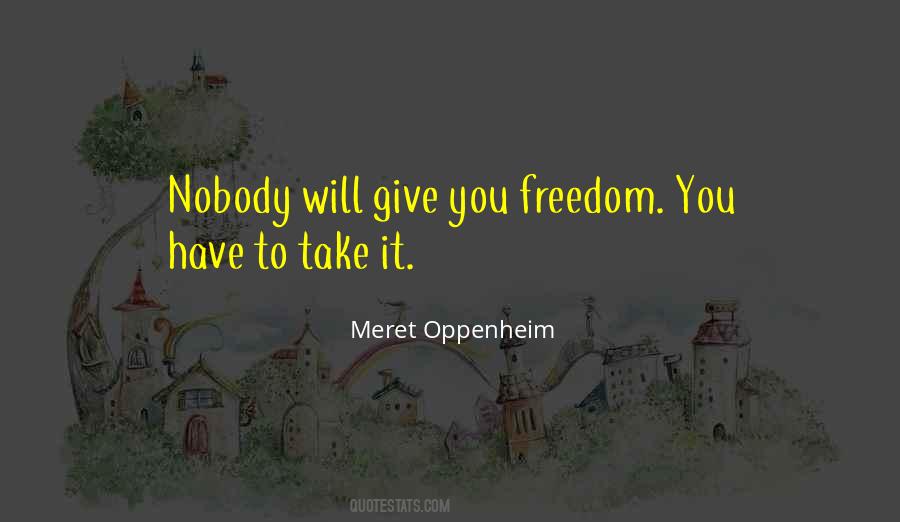 Meret Oppenheim Quotes #697221