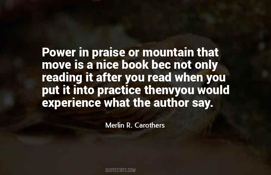 Merlin R. Carothers Quotes #780976