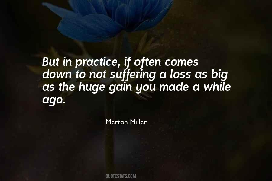 Merton Miller Quotes #1310532