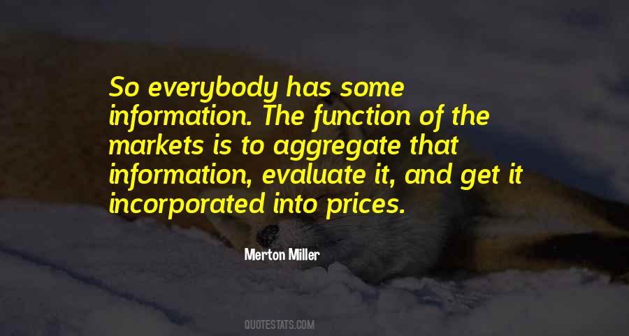 Merton Miller Quotes #144569