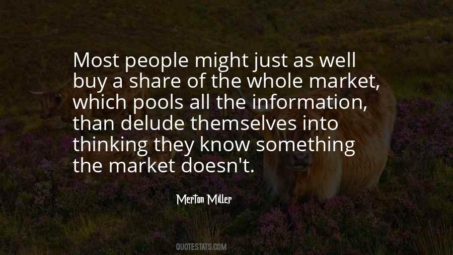 Merton Miller Quotes #1670032