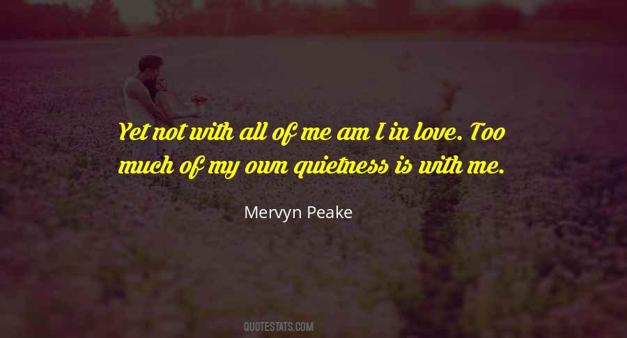 Mervyn Peake Quotes #1594327