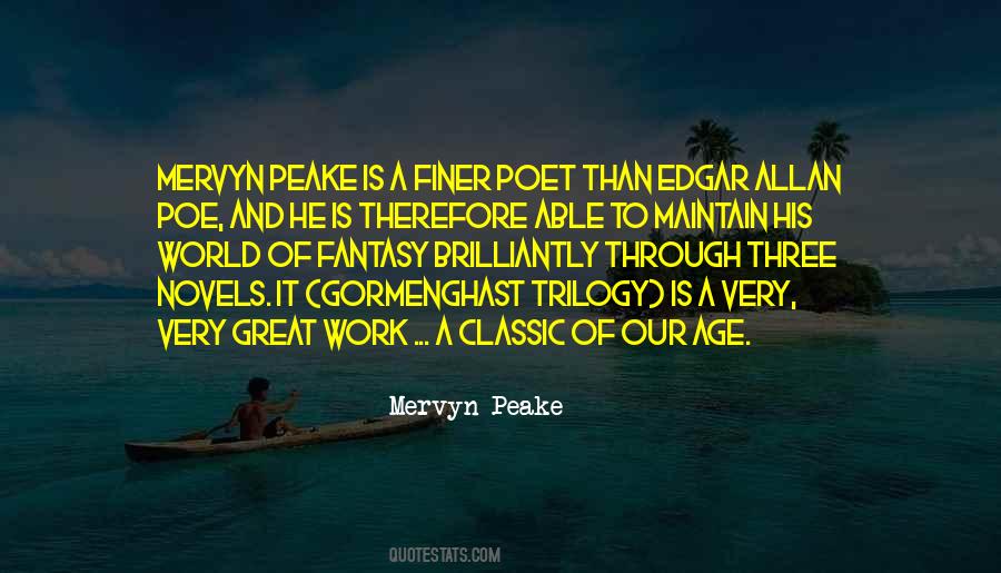 Mervyn Peake Quotes #99941