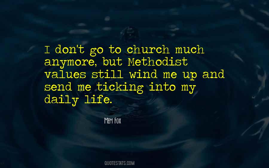 Methodist Church Quotes #447340