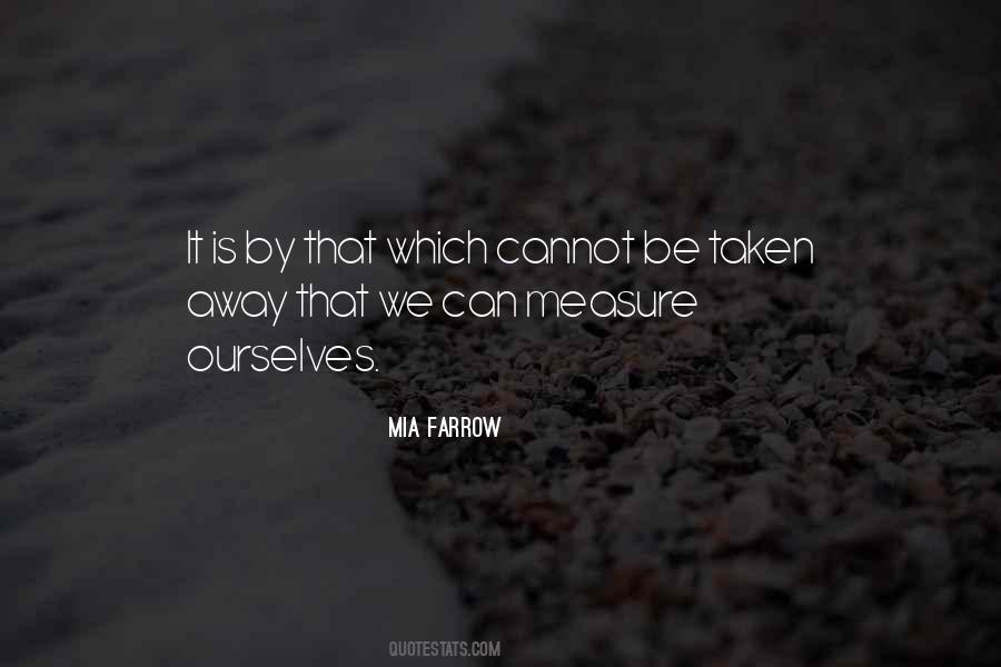 Mia Farrow Quotes #1716953