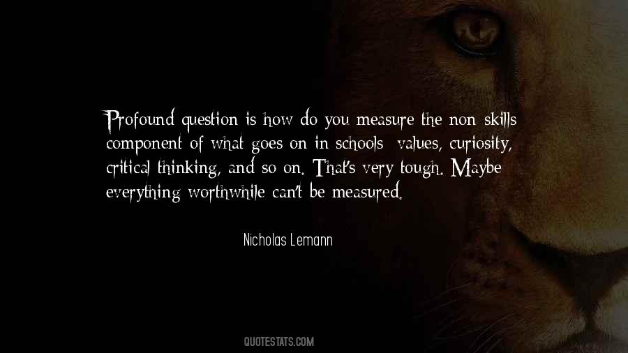 Quotes About Critical Thinking #1434744