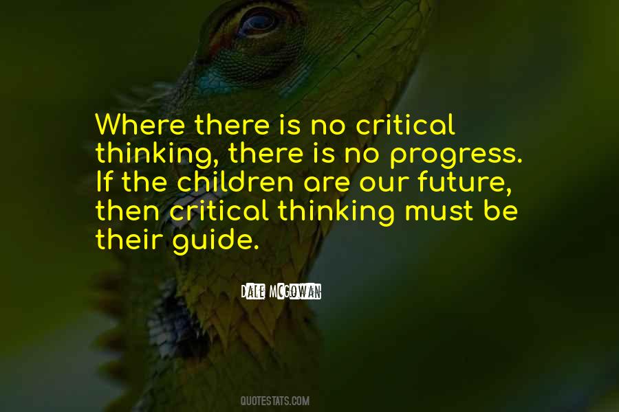 Quotes About Critical Thinking #1479977