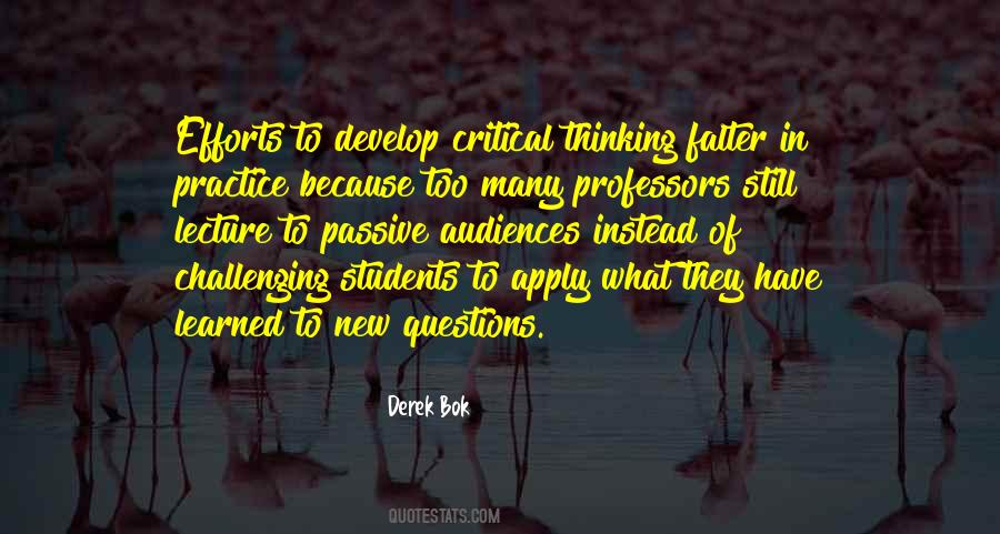 Quotes About Critical Thinking #206839