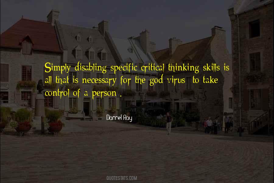 Quotes About Critical Thinking #338191