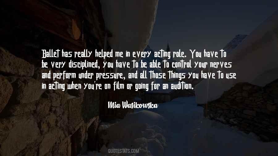 Mia Wasikowska Quotes #27075