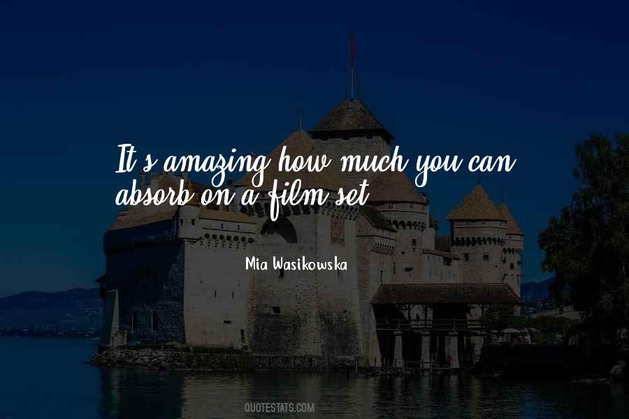 Mia Wasikowska Quotes #301531
