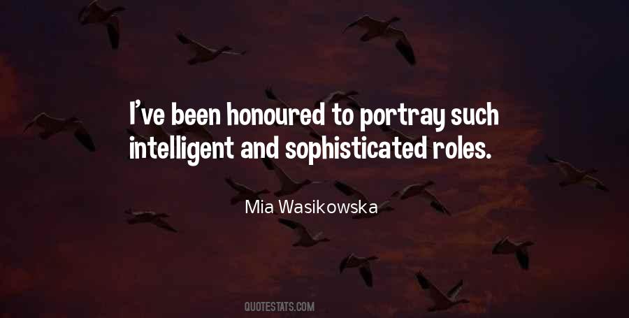Mia Wasikowska Quotes #591909