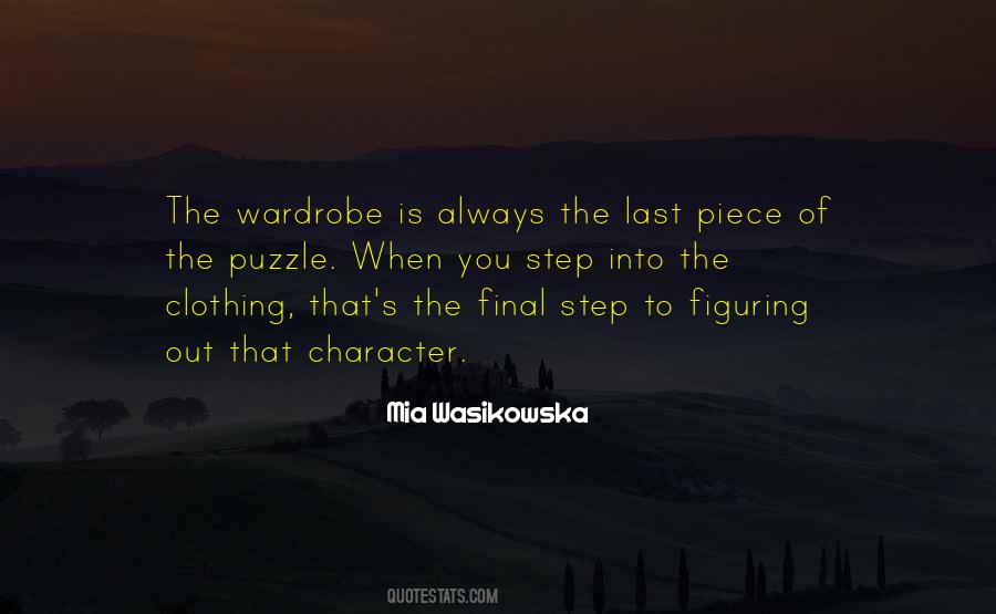 Mia Wasikowska Quotes #715034