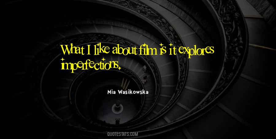 Mia Wasikowska Quotes #889264