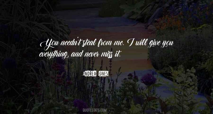 Quotes About You Will Miss Me #1712201
