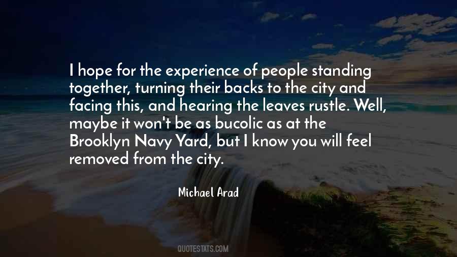 Michael Arad Quotes #205242