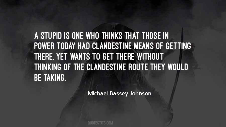 Michael Bassey Quotes #104561