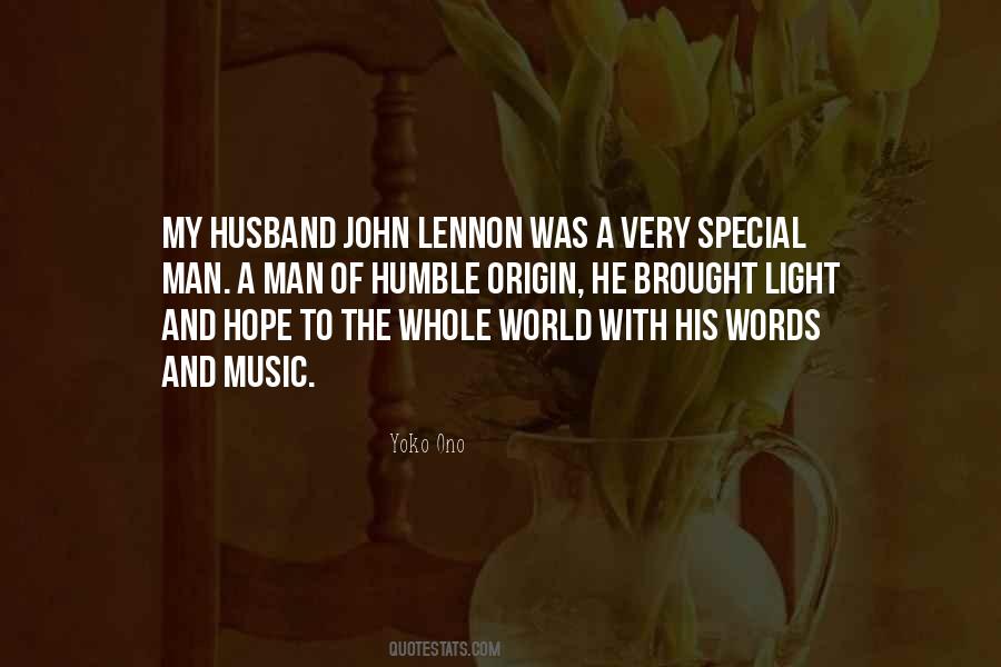 Quotes About Special Man #1034478