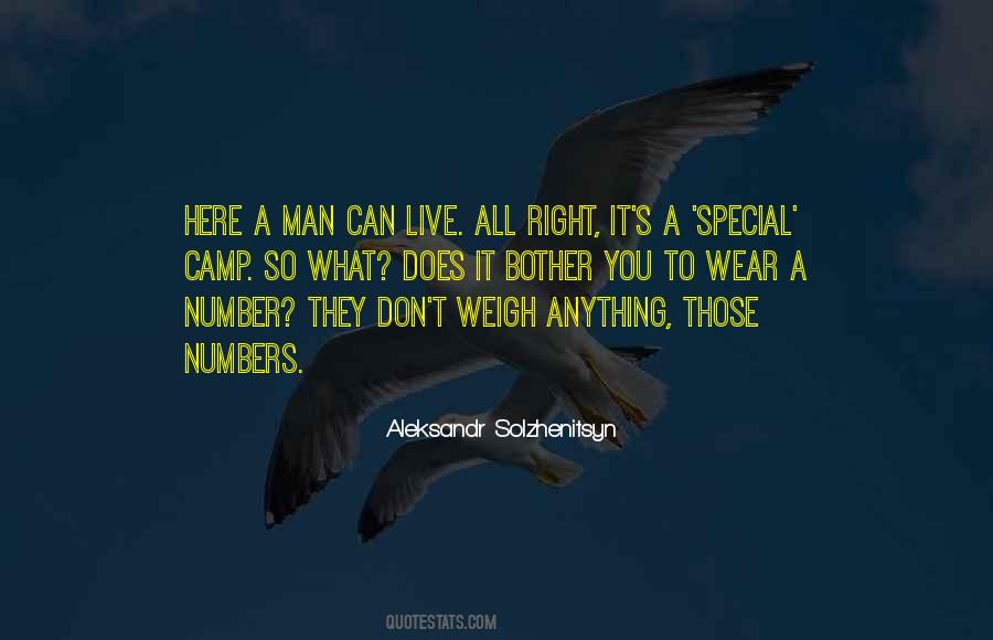 Quotes About Special Man #276901