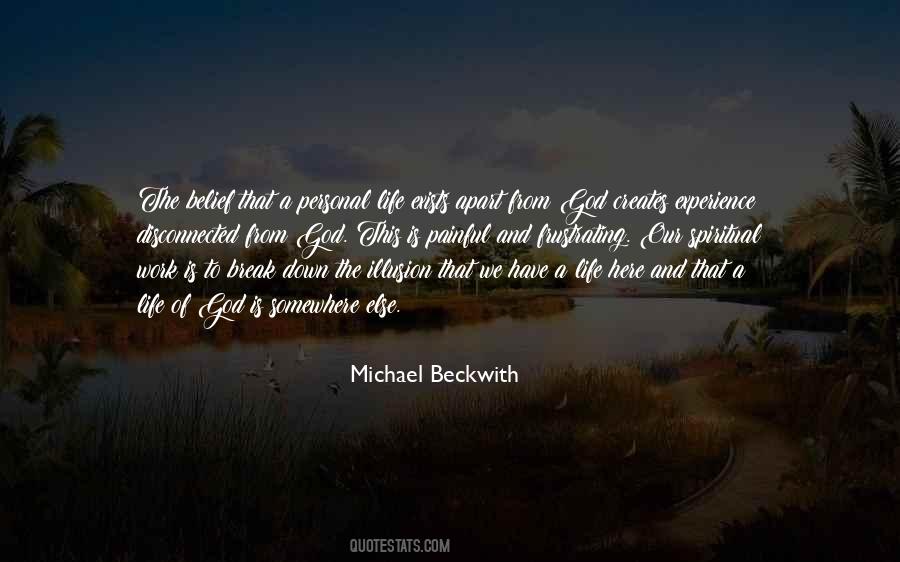 Michael Beckwith Quotes #124451