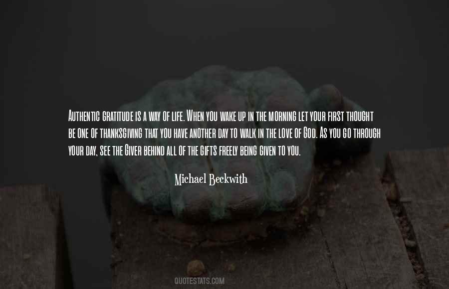 Michael Beckwith Quotes #1756539