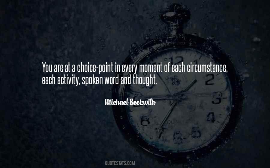 Michael Beckwith Quotes #185539