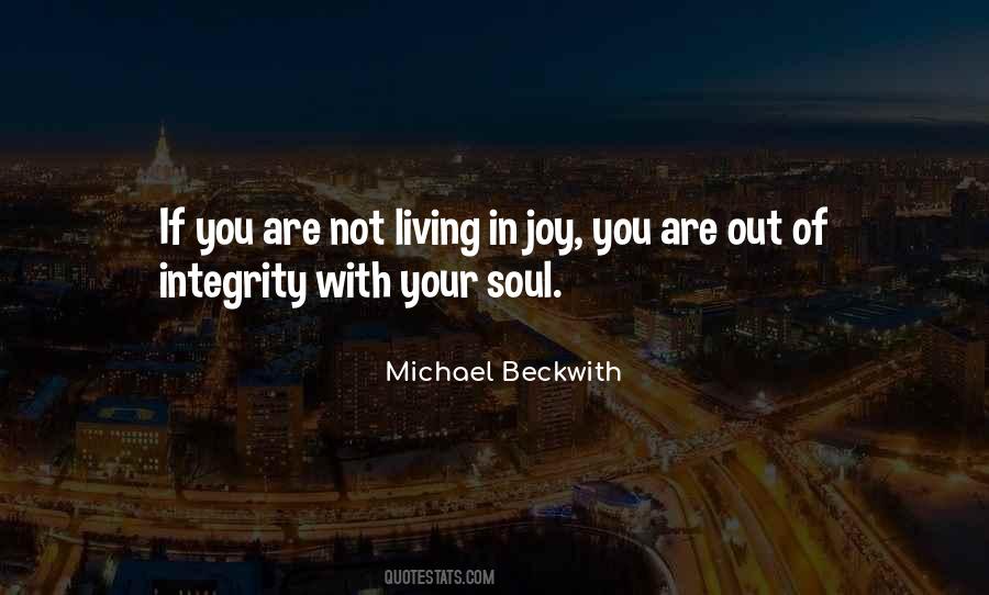 Michael Beckwith Quotes #522477