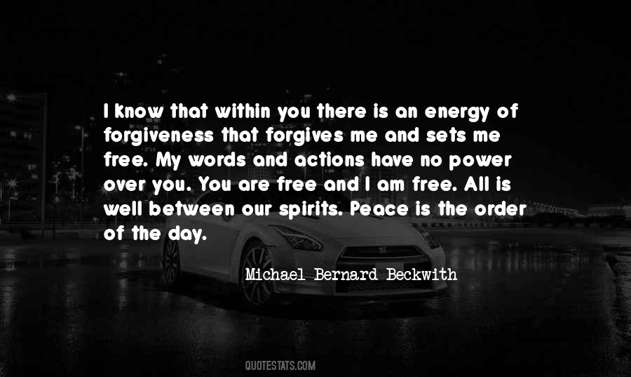 Michael Beckwith Quotes #812169