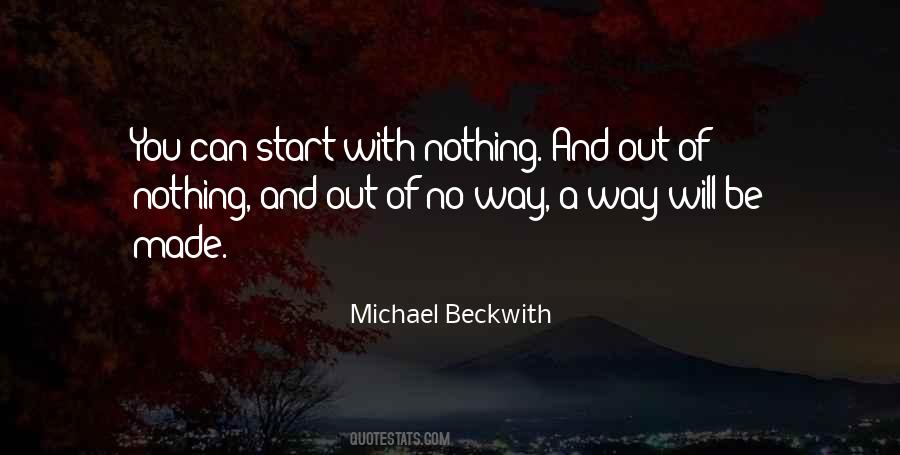 Michael Beckwith Quotes #968919