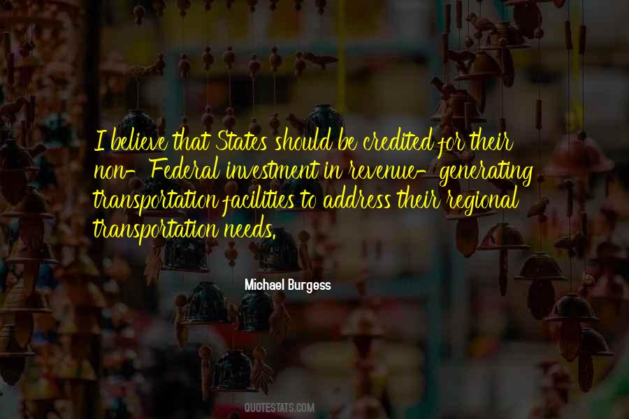 Michael Burgess Quotes #63826