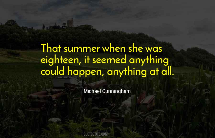 Michael Cunningham Quotes #147829