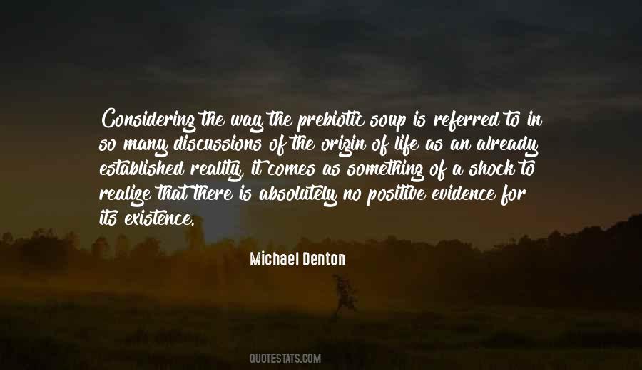 Michael Denton Quotes #1172442