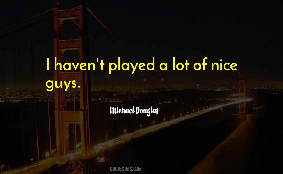 Michael Douglas Quotes #43950