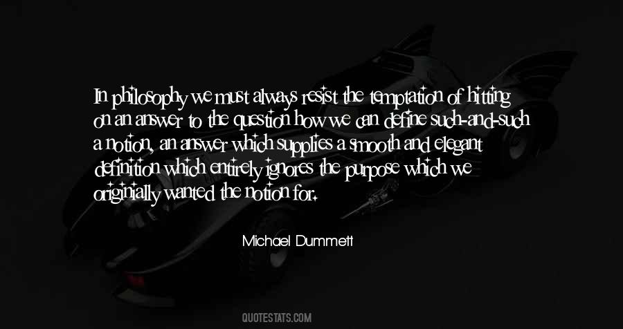 Michael Dummett Quotes #1724454