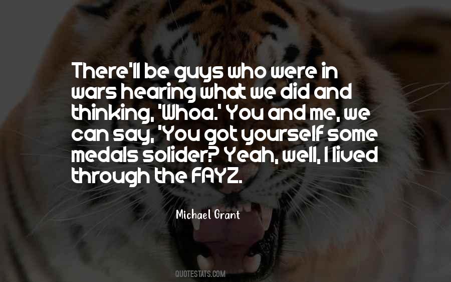 Michael Grant Quotes #235512