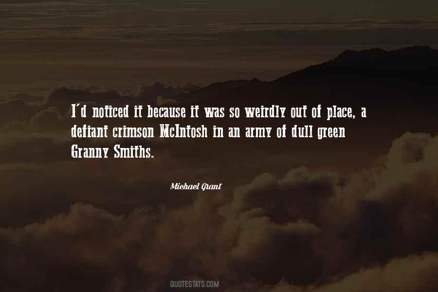 Michael Grant Quotes #542204