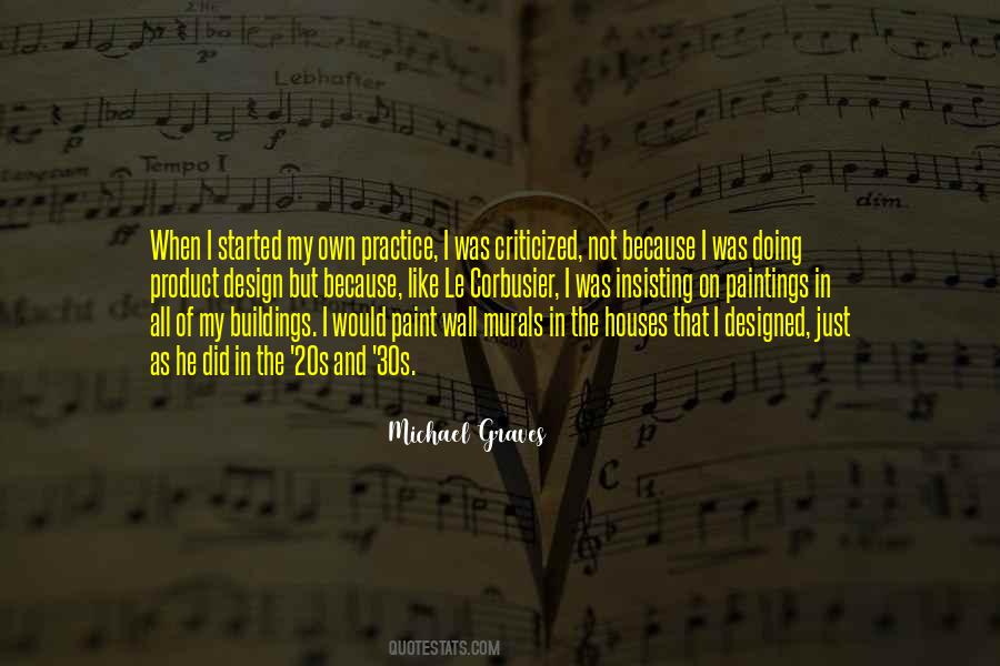 Michael Graves Quotes #1529708