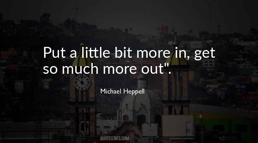 Michael Heppell Quotes #1820666