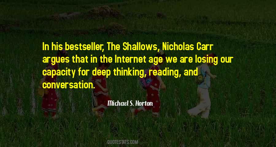 Michael Horton Quotes #273162