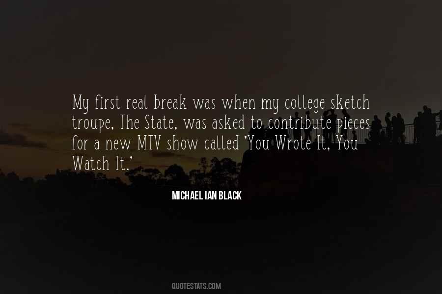 Michael Ian Black Quotes #1161442