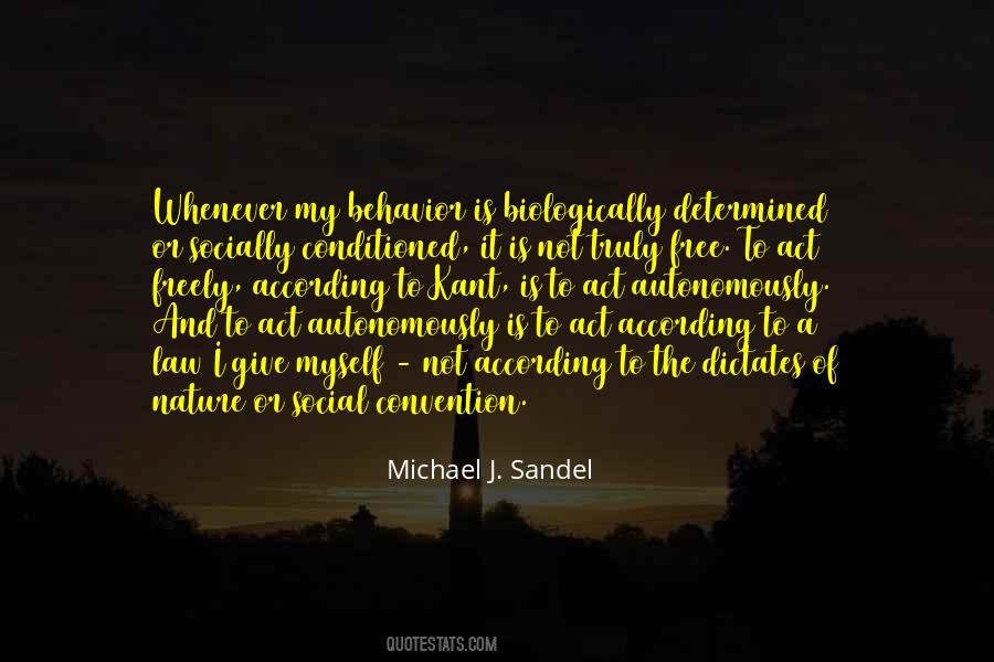 Michael J Sandel Quotes #1390342