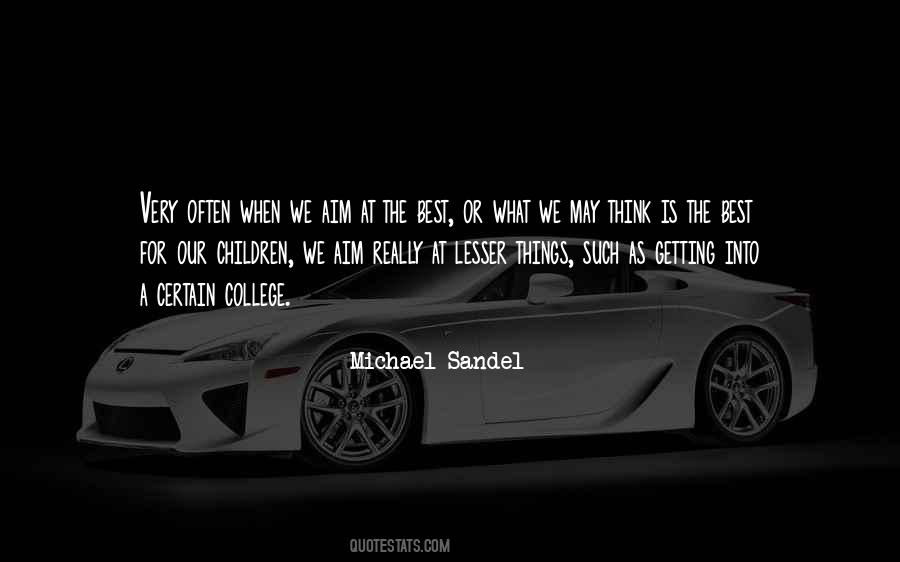 Michael J Sandel Quotes #390233