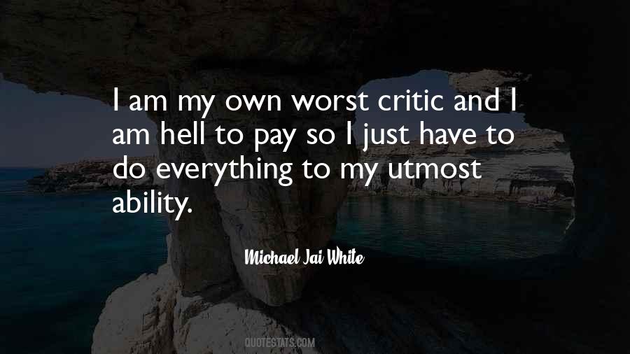 Michael Jai White Quotes #1430669